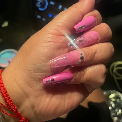 Nail work by a My Nail Connection tech