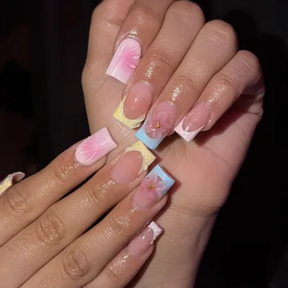 Nail work by a My Nail Connection tech