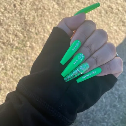 Nail work by a My Nail Connection tech