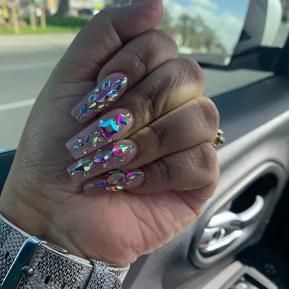 Nail work by a My Nail Connection tech
